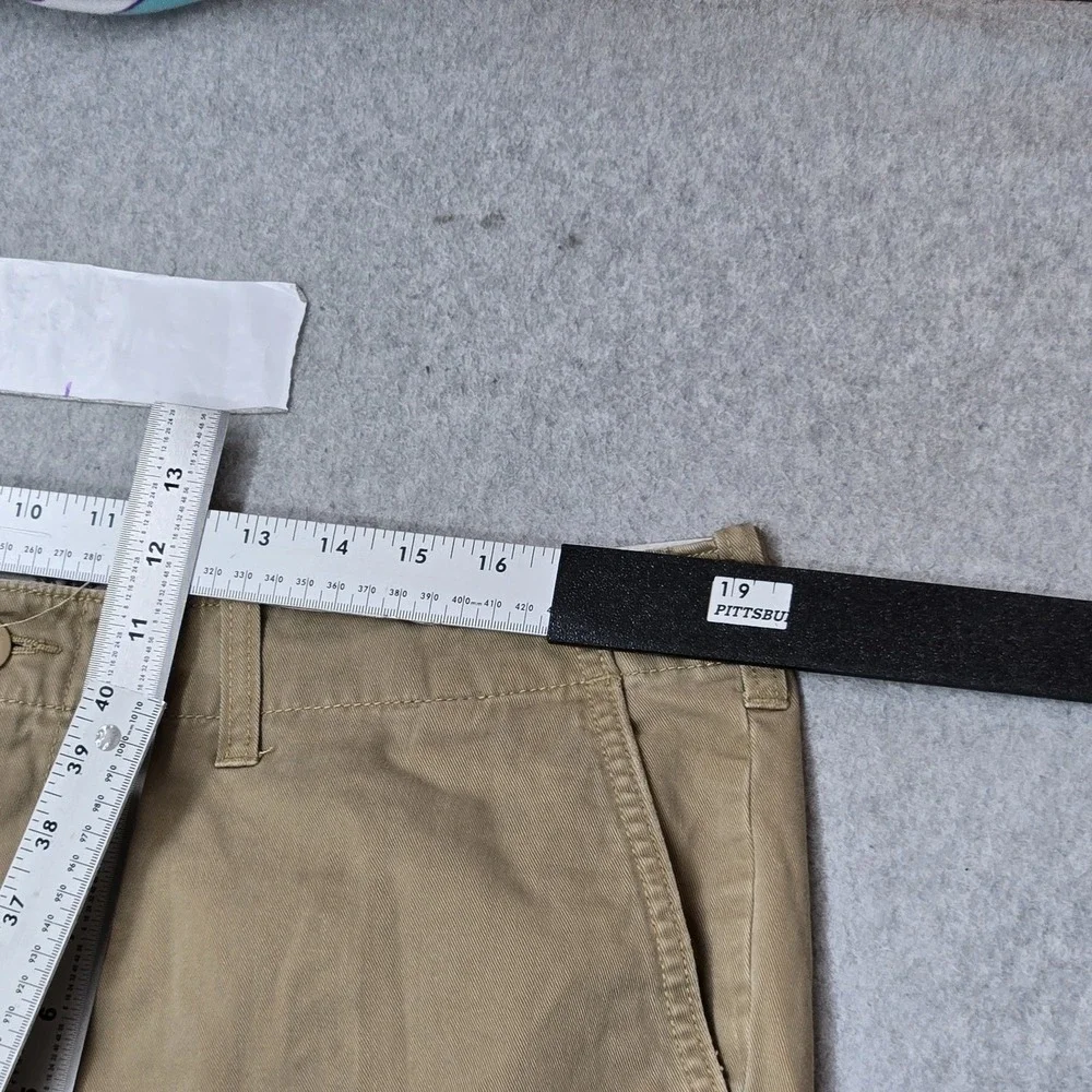 Polo Jean Ralph Lauren Men Pants 38X32 Khaki Chino Twill Button 31